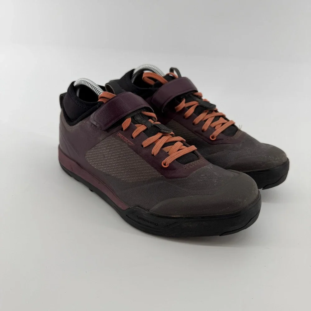 Shimano AM7 SH-AM702 Mountain Bike Shoes Womens 7.2‎ Purple Enduro SPD MTB